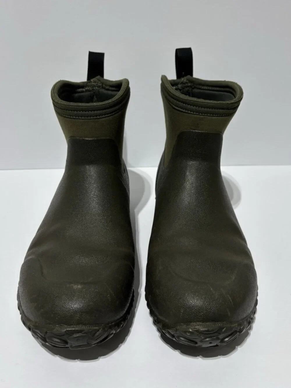 Muck Men’s Muckster II Moss Green Waterproof Boots, Size 9 M